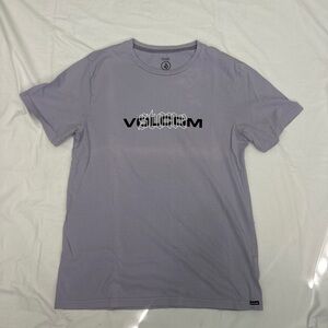 Volcom Lavender Short Sleeve T Sz Large
